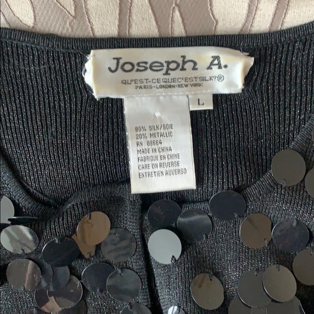 Fun Metallic Bangle Sequin Sweater. - image 4